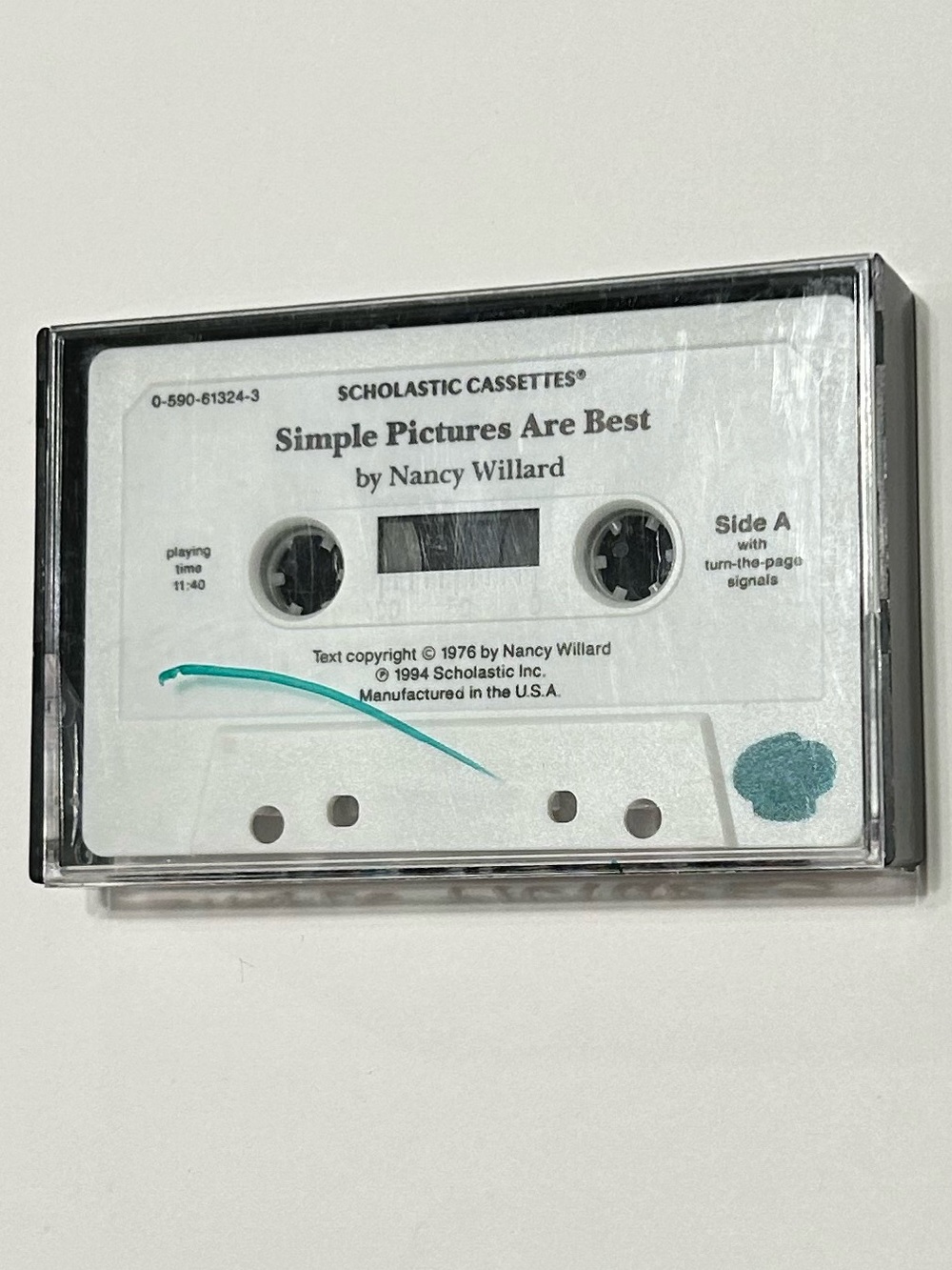 Scholastic Cassettes Simple Pictures Are Best